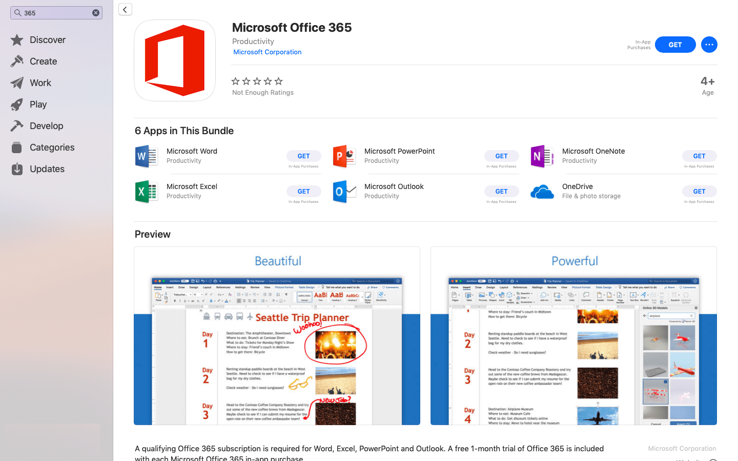 free office 365 mac