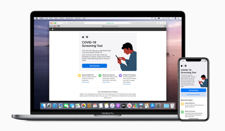 Apple publishes Coronavirus app and website to help