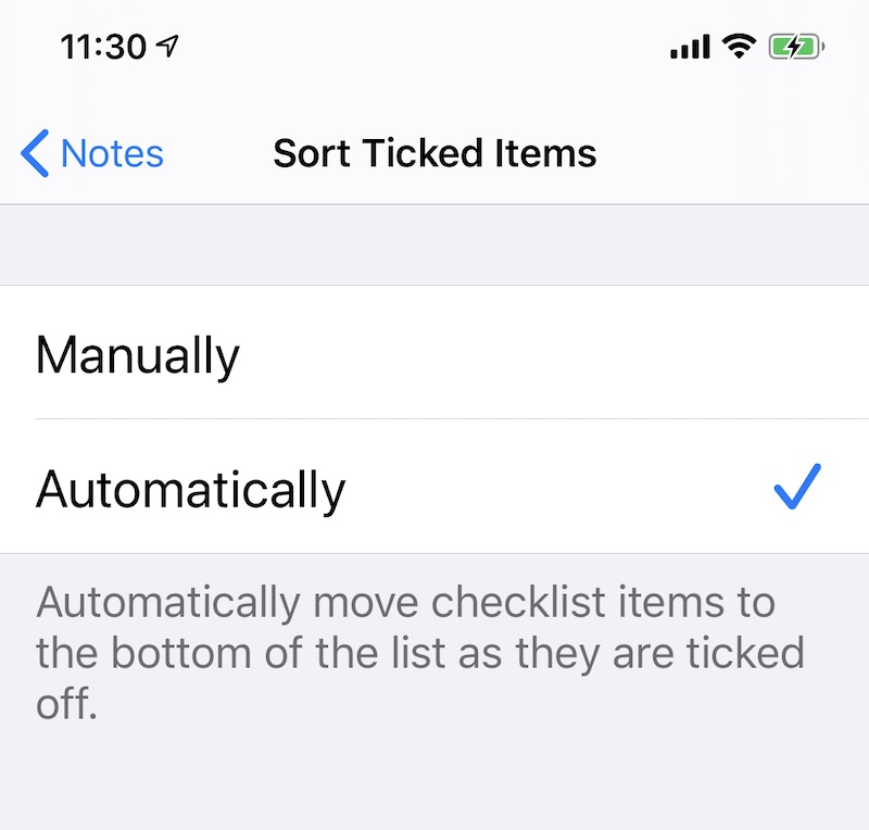 How to Create a Checklist in Apple's Notes App on iPhone and iPad