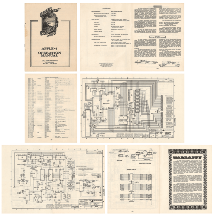 Incredibly rare Apple-1 Operation Manual goes to auction – Apple Must